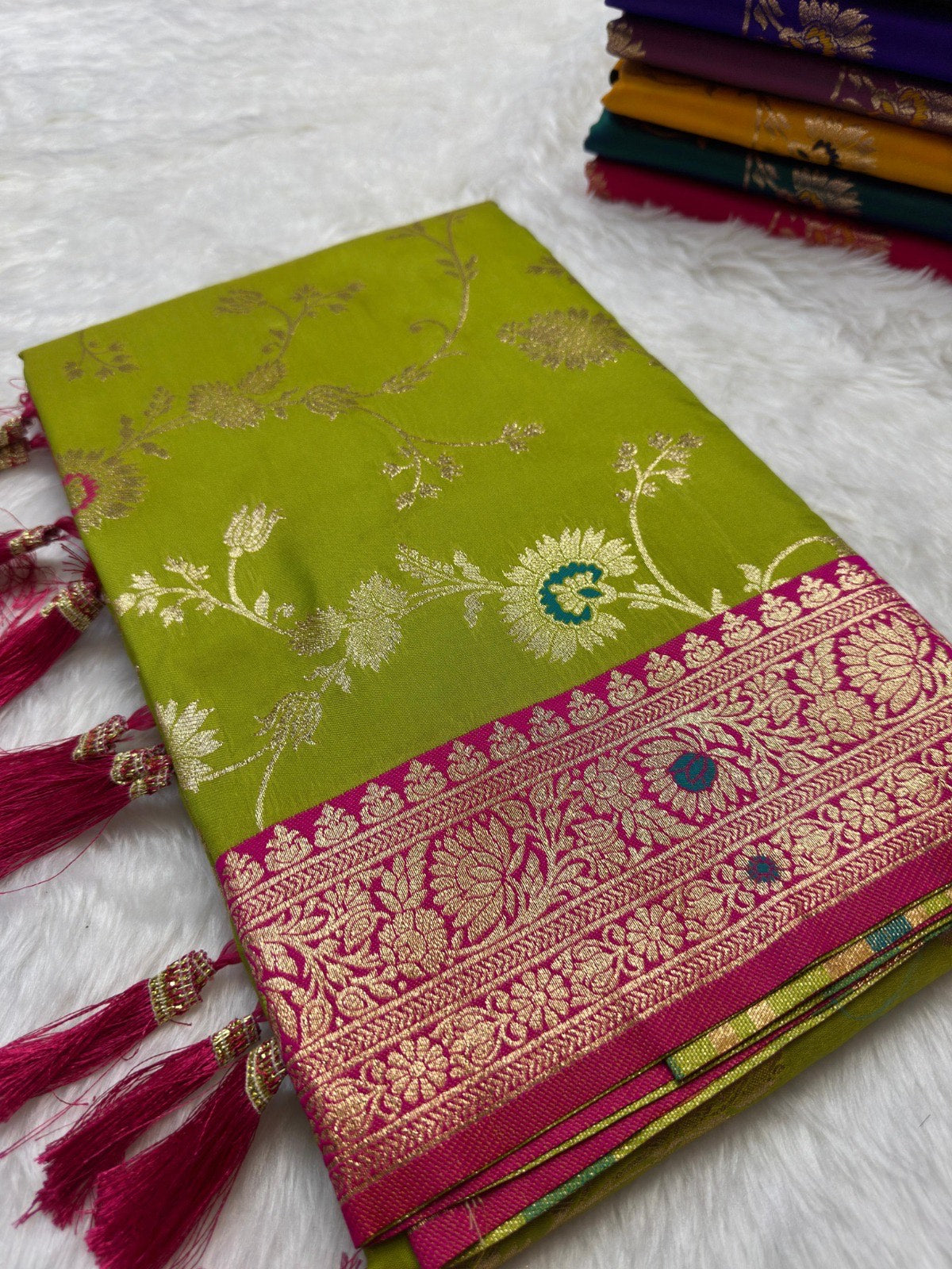 Soft Banarasi Silk Saree