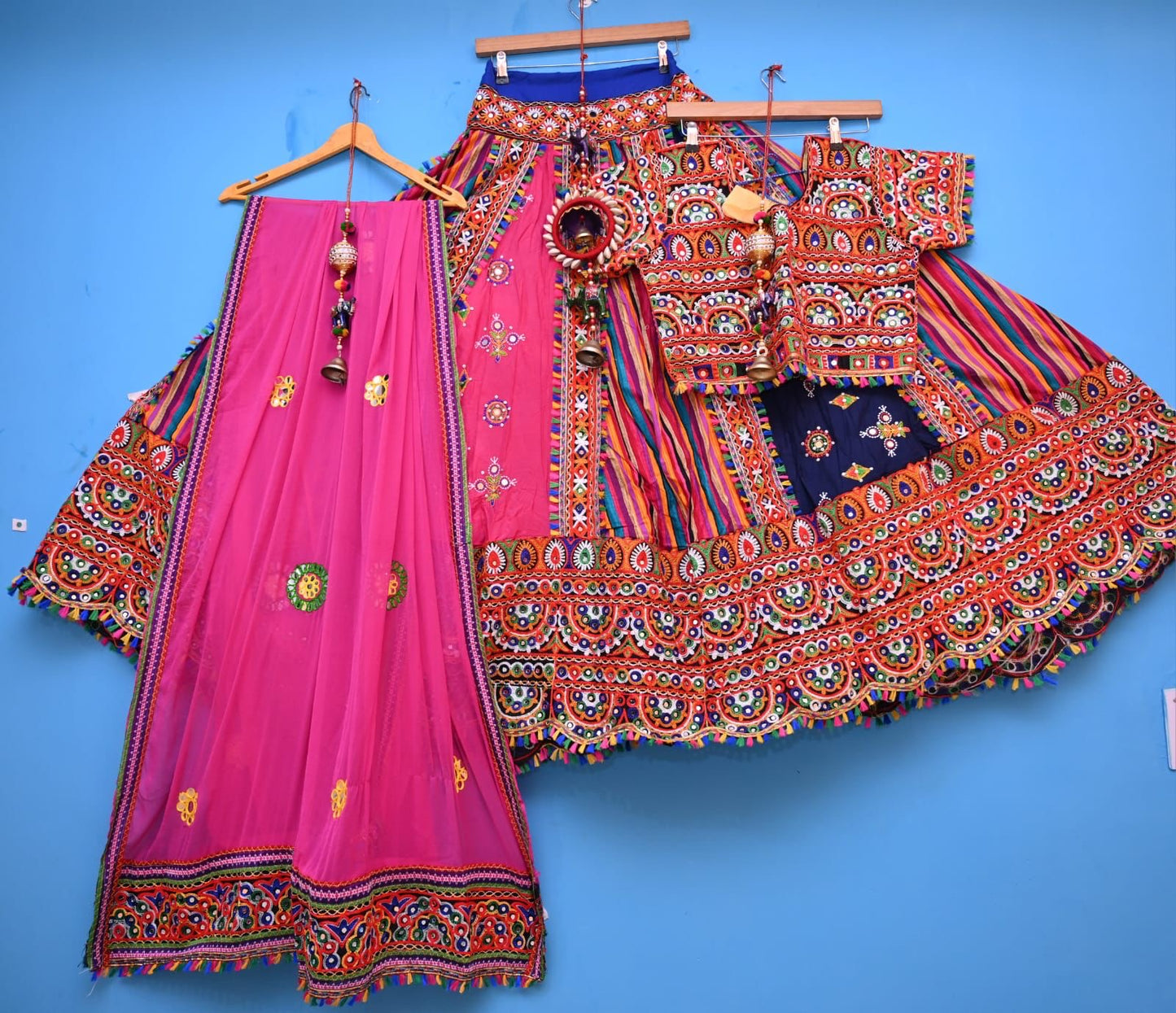 Multi color Chaniya Choli